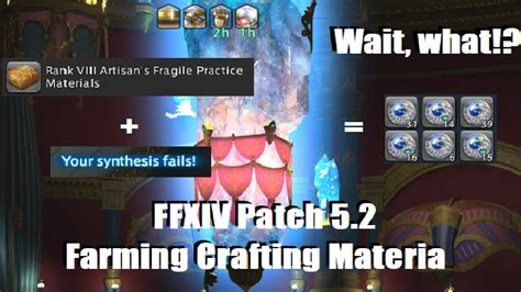 ffxiv crafting materia farming.